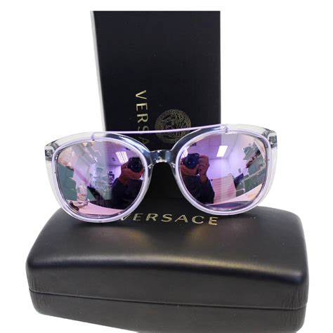 versace sunglasses women purple|Versace sunglasses purple frame.